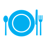 Hunger - Plate with Fork and Knife Icon