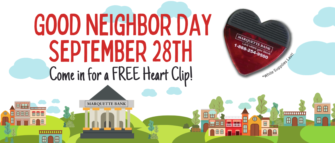 Celebrate Good Neighbor Day - September 28, 2026
